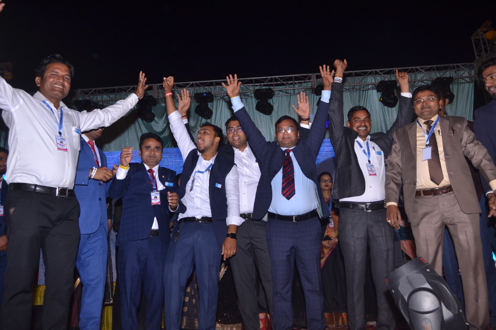 Students at NPS Aliganj Bazar Sultanpur campus